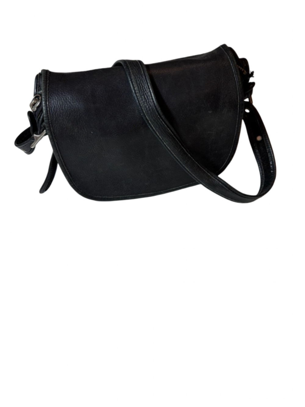 Vintage Coach Patricia Legacy Bag 9951 Black Leather Crossbody Messenger